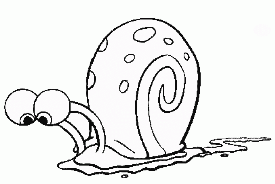 Plansa de colorat cu Spongebob 111 15